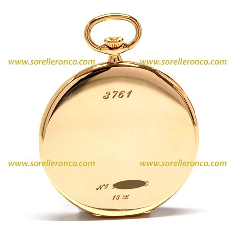 rolex da tasca oro 18 k